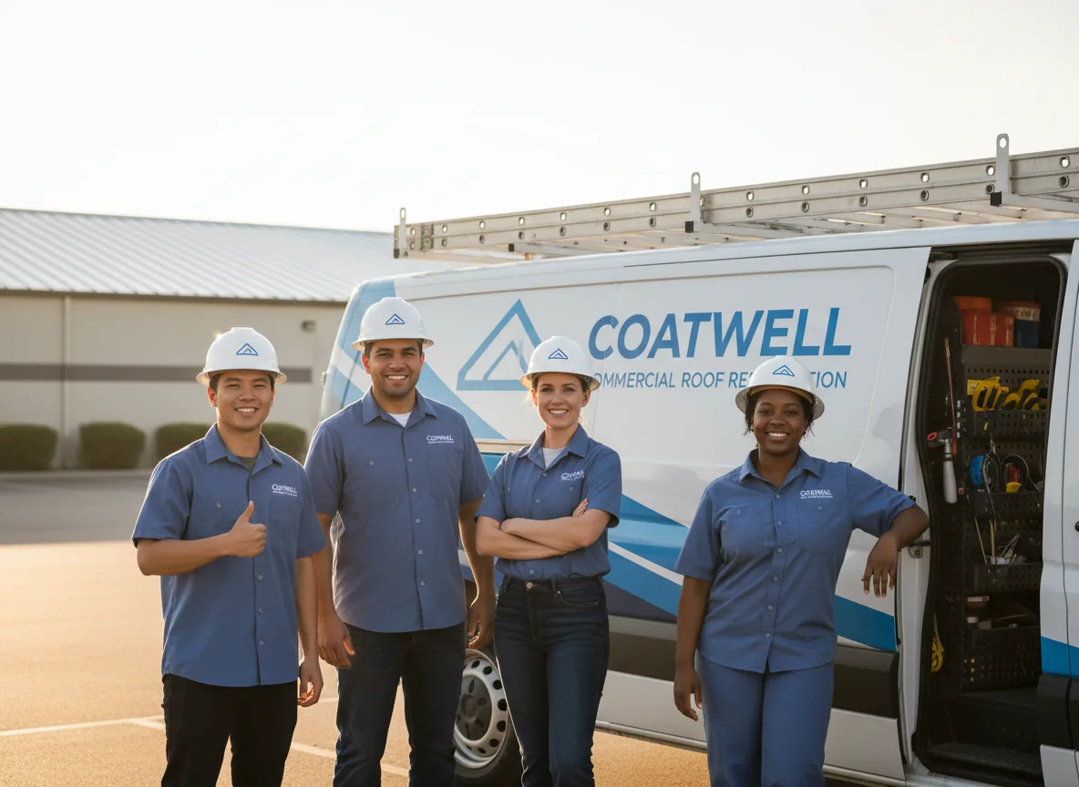 Commercial roof coating company in Portersville, PA